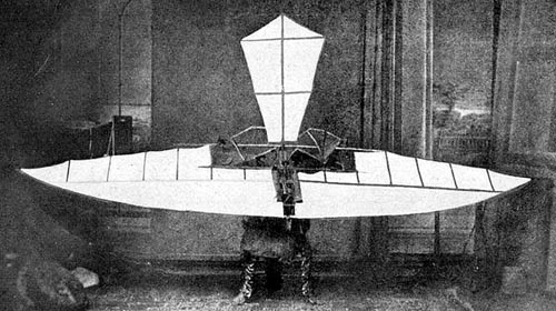 John Stringfellow's glider, 1848